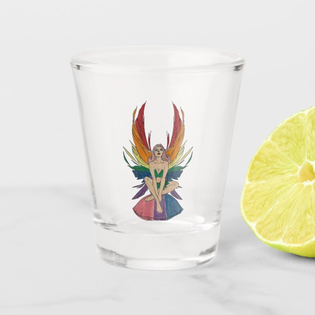 Vaso De Chupito Bisexual Faerie (Anverso)