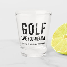 Vaso De Chupito Black Golf Como Quieres Decir It Motivational Quot