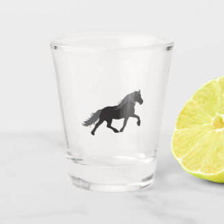 Vaso De Chupito Black Horse Shot Glas