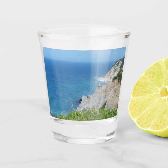 Vaso De Chupito Block Island Bluffs - Isla Block, Isla Rhode (Anverso)