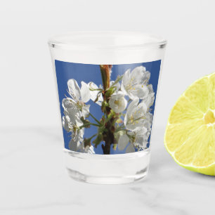 Vaso De Chupito Bloom de Primavera Blanca