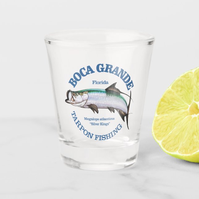 Vaso De Chupito Boca Grande (Tarpon) (Anverso)