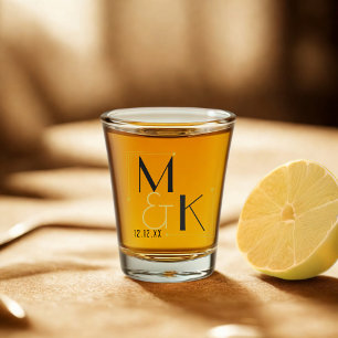 Vaso De Chupito Boda Art Deco 1920 Ahorra El Vidrio De La Fecha De