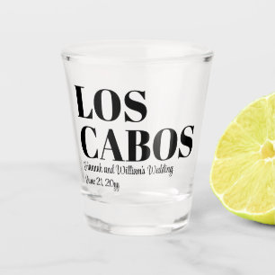 Vaso De Chupito Boda de Destino Personalizada Bienvenidos a Los Ca