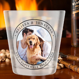 Vaso De Chupito Boda de fotografía personalizado