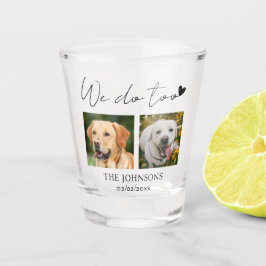 Vaso De Chupito Boda de mascota personalizada también