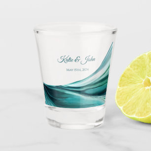 Vaso De Chupito Boda-Dinero/disparo Dance-Emerald Green-