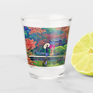 Vaso De Chupito Boda japonés en el Jardín Botánico No1