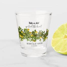 Vaso De Chupito Boda Lemons da un disparo y nos atamos el nudo