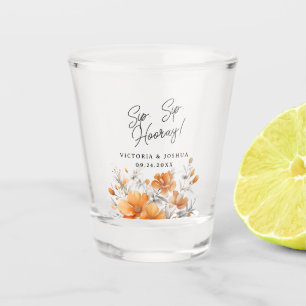 Vaso De Chupito Boho Moda Terracotta Floral Bridal Shower