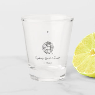 Vaso De Chupito Bola de Discoteca Minimalista