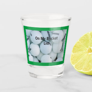 Vaso De Chupito Bolas de golf, vidrio caliente