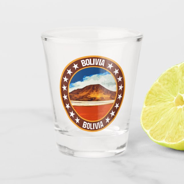Vaso De Chupito Bolivia (Anverso)