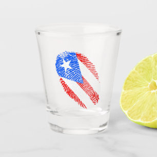 Vaso De Chupito Boricua