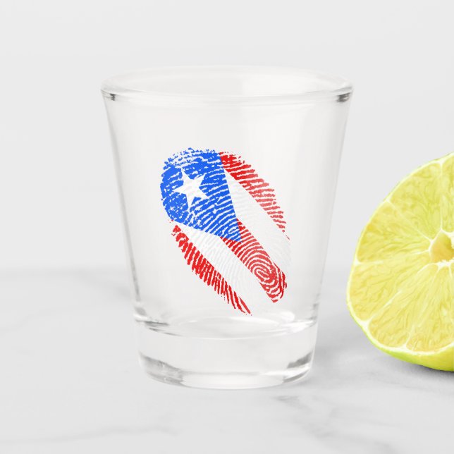 Vaso De Chupito Boricua (Anverso)