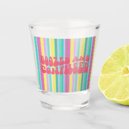 Vaso de chupito "Borracho y Confundido"