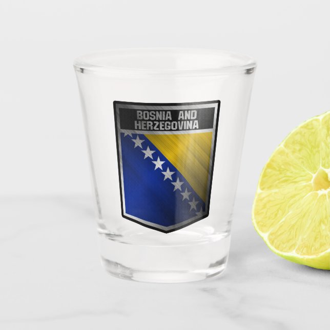 Vaso De Chupito Bosnia y Herzegovina (Anverso)