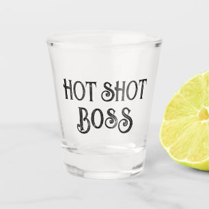 Vaso De Chupito Bosque de Hot Shot Gracioso vidrio caliente de r
