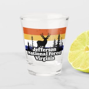 Vaso De Chupito Bosque Nacional Jefferson de Virginia
