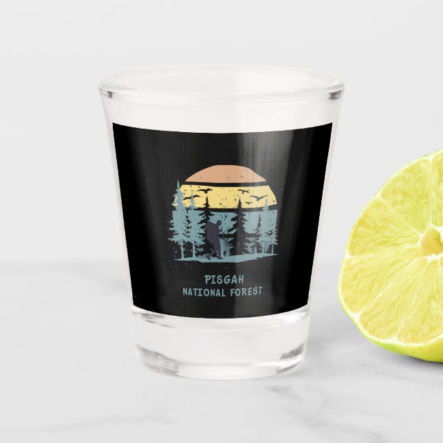 Vaso De Chupito Bosque Nacional Pisgah (Anverso)