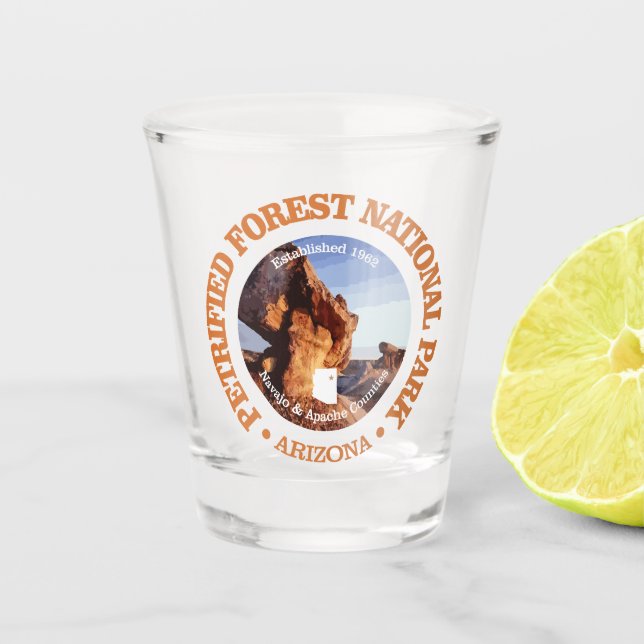 Vaso De Chupito Bosque Petrificado (NP2) (Anverso)