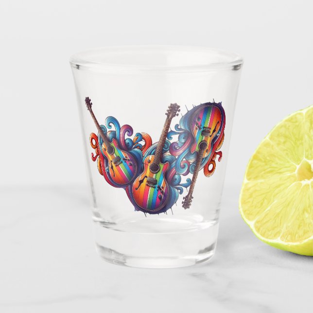 Vaso De Chupito Botella de agua (Anverso)