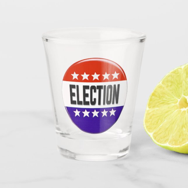 Vaso De Chupito botón Elección (Anverso)