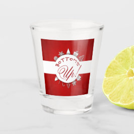 Vaso De Chupito “Bottoms Up!” Shot Glass