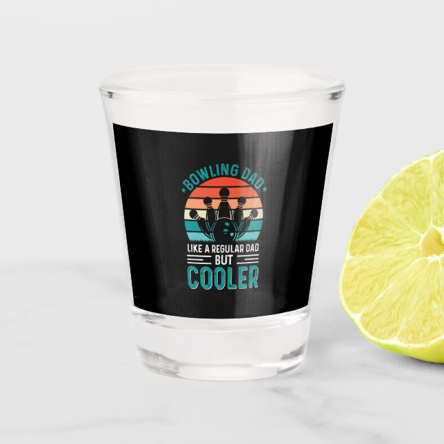 Vaso De Chupito Bowling Dad (Anverso)