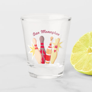 Vaso De Chupito Bowling de estilo vintage
