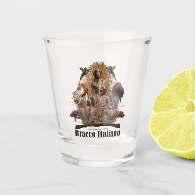 Vaso De Chupito Bracco italiano (Anverso)