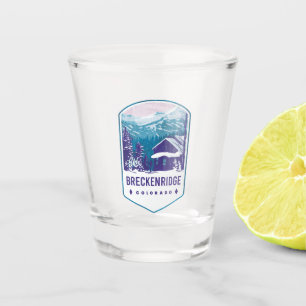 Vaso De Chupito Breckenridge Colorado Ski Badge