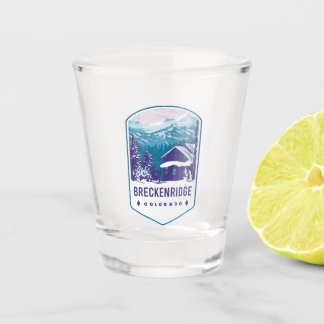 Vaso De Chupito Breckenridge Colorado Ski Badge