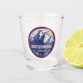 Vaso De Chupito Breckenridge Colorado Ski Sening Mountain Souvenir