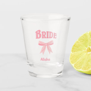 Vaso De Chupito BRIDE con nombre personalizado 