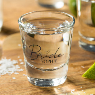 Vaso De Chupito Brindemos por amor   Novia personalizada