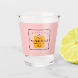 Vaso De Chupito Brindis con champán