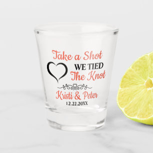 Vaso De Chupito Brindis de Boda Toma Un Trago