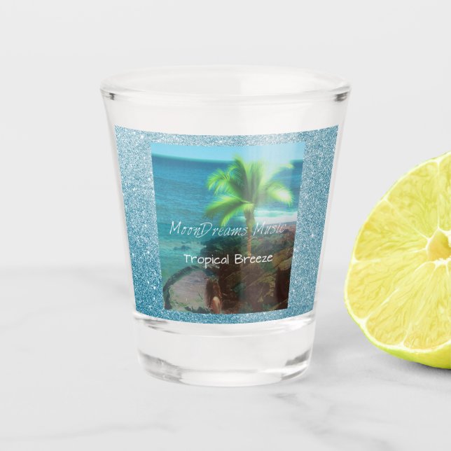 Vaso De Chupito Brisa tropical (Anverso)