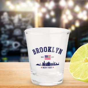 Vaso De Chupito Brooklyn Ney York Vintage
