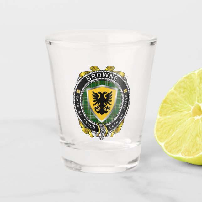 Vaso de chupito Browne Irlandés (Anverso)