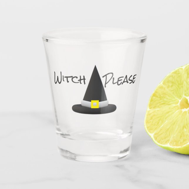 Vaso De Chupito Bruja, por favor (Anverso)