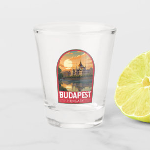Vaso De Chupito Budapest Hungría Viaje al arte