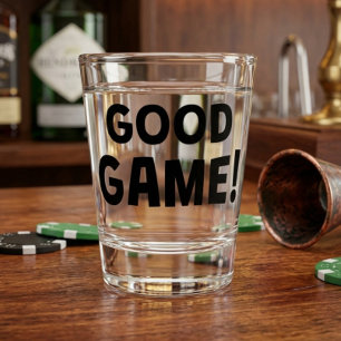 Vaso de chupito Buen juego Regalo divertido para b