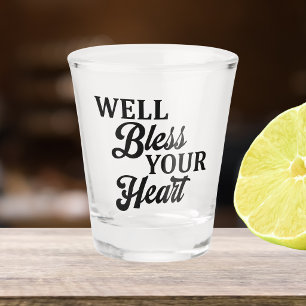 Vaso De Chupito Bueno, Bendice Tu Corazón Al Estilo Sureño Diverti