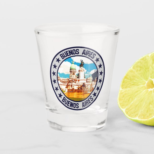 Vaso De Chupito Buenos Aires (Anverso)