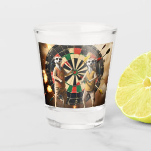 Vaso De Chupito Bullseye Burrow: Liga Meerkat Dart,