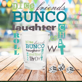 Vaso De Chupito Bunco Fiesta Dice Throw