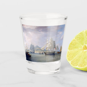 Vaso De Chupito Buques de acristalamiento de opio 1824