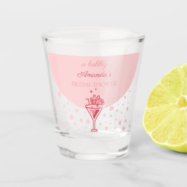 Vaso De Chupito Burbujas en Rosa: Diversión Elegante y Bonita para